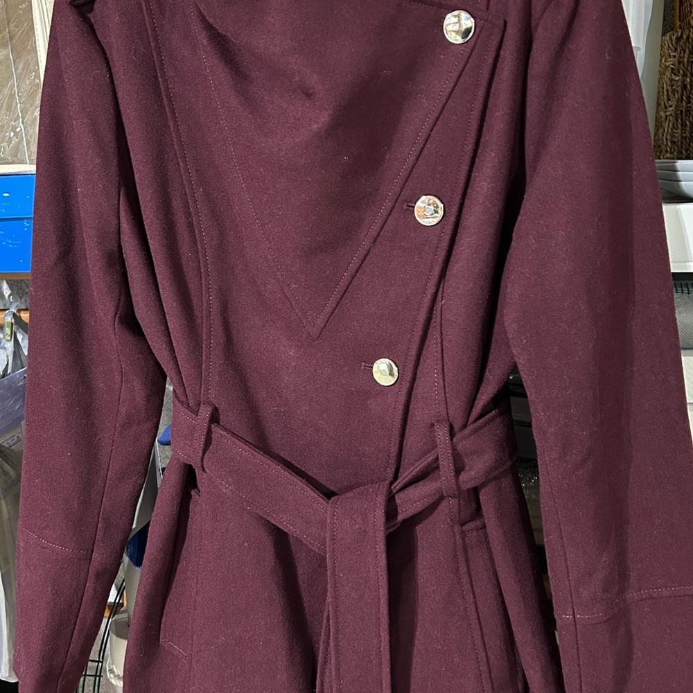 Guess Burgundy Coat